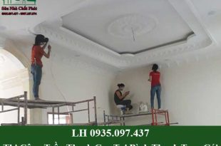 Thi công trần thạch cao tại quận bình thạnh trọn gói