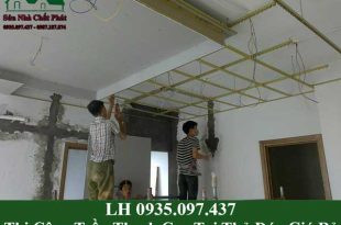 Thi công trần thạch cao tại thủ đức giá rẻ