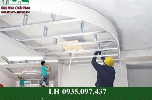 Thợ làm trần thạch cao tại quận 2 trọn gói