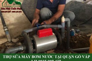 Thợ sửa máy bơm nước tại quận Gò Vấp