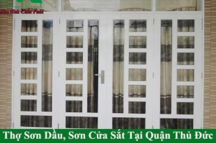 Thợ sơn cửa cổng sắt tại quận thủ đức giá rẻ