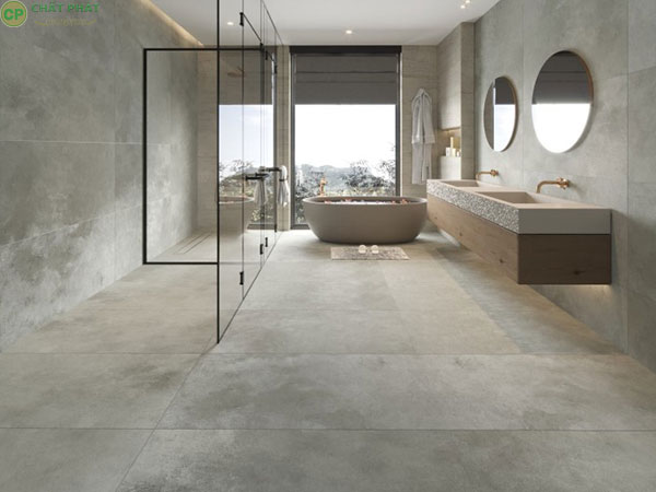 Mẫu gạch lát nền giả xi măng chống trơn