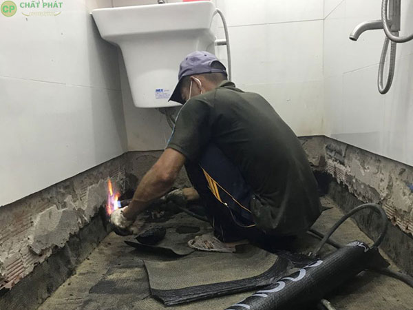 Thi công chống thấm nhà vệ sinh