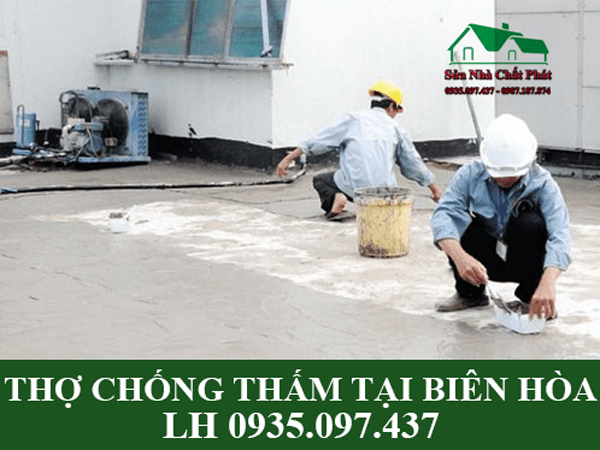 Thợ chống thấm tại TP Biên Hòa