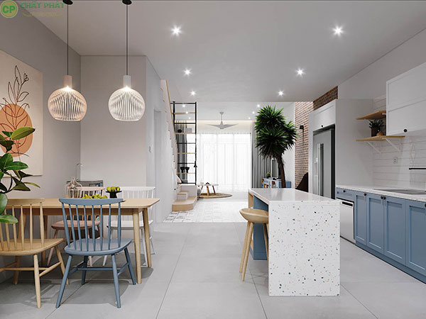 Màu sơn tường phòng bếp đẹp