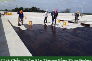 Ưu điểm khi chống thấm bằng nhựa đường