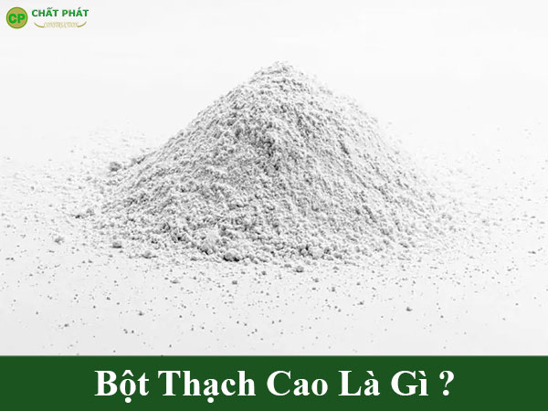Bột thạch cao là gì?
