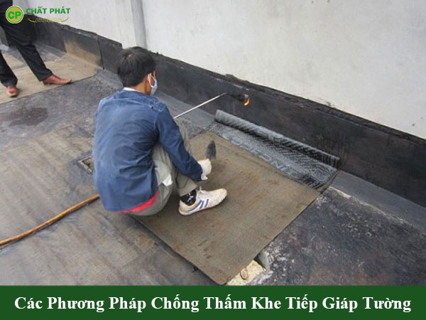 Các phương pháp chống thấm khe tiếp giáp tường