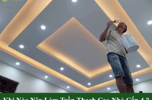 Khi nào nên làm trần thạch cao nhà cấp 4