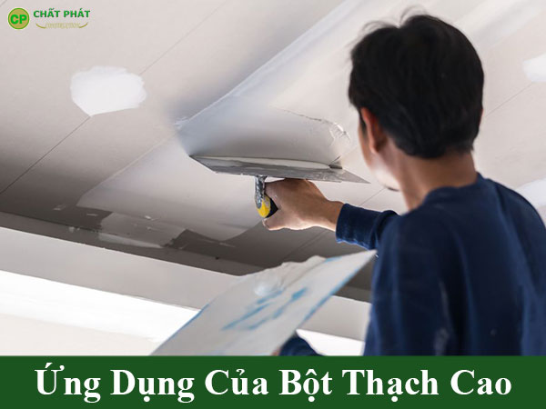Các ứng dụng của bột thạch cao