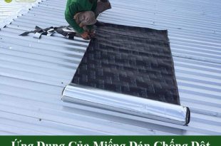 Ứng dụng của miếng dán chống dột