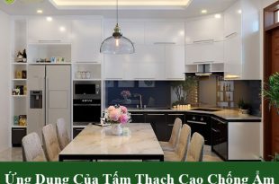Ứng dụng của tấm thạch cao chống ẩm