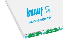 Ưu điểm tấm thạch cao knauf