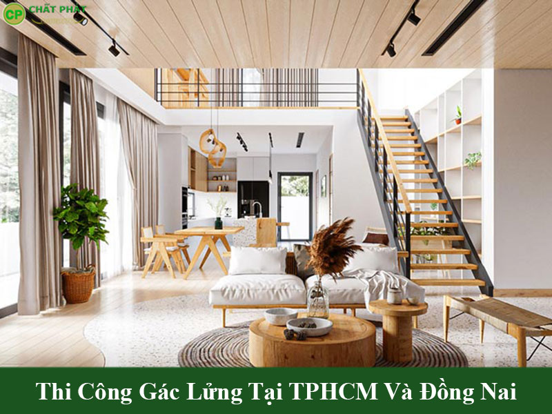 Mẫu gác lửng đẹp hiện đại