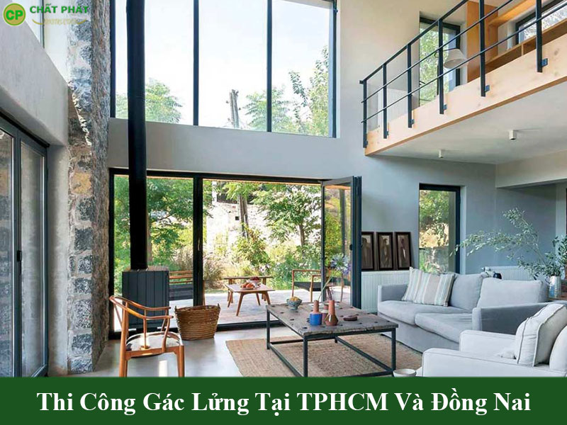 Mẫu gác lửng đẹp tiết kiệm chi phí