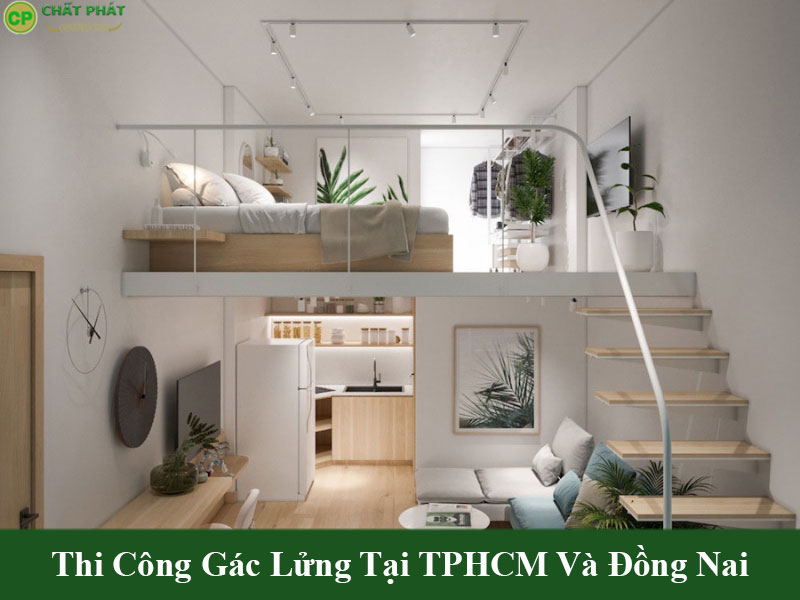 Mẫu nhà gác lửng tiện nghi