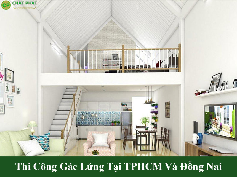Mẫu thiết kế gác lửng tối ưu diện tích