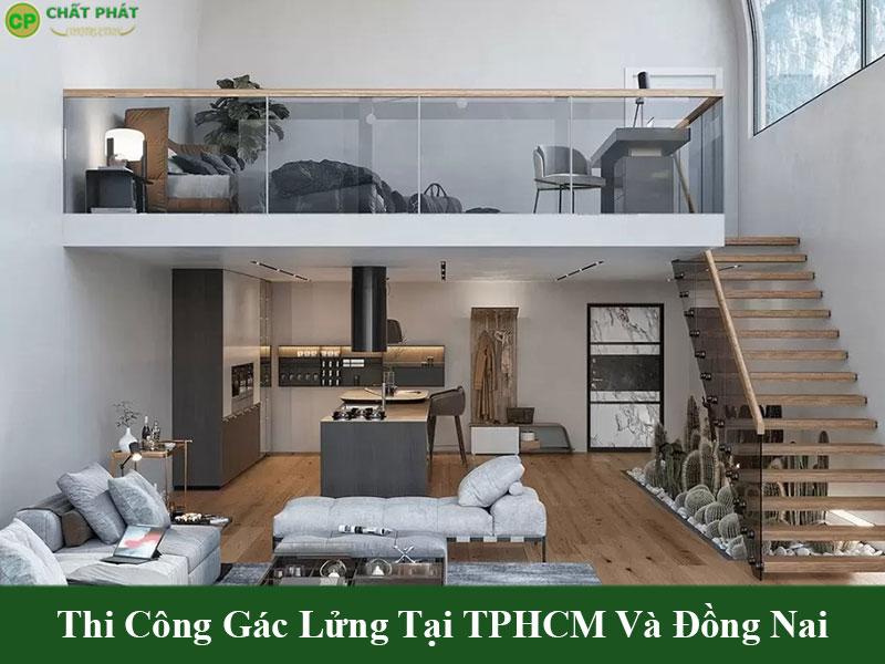 Mẫu gác lửng đẹp cho nhà cấp 4