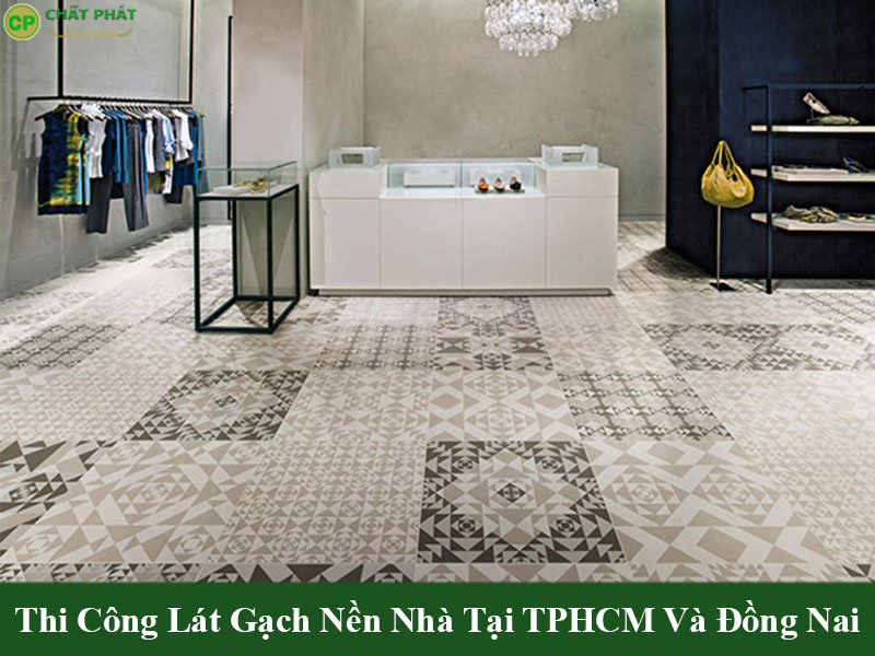Mẫu gạch ốp lát nền sang trọng họa tiết độc đáo