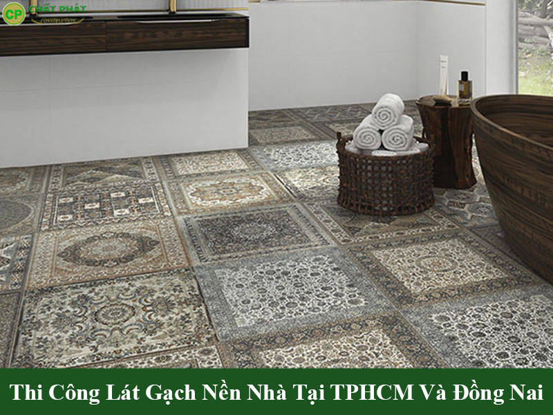 Mẫu gạch lát nền nhà 60x60 hoa văn ấn tượng