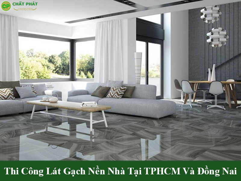 Mẫu gạch ốp lát nền nhà 60x60 đẹp vân đá sang trọng