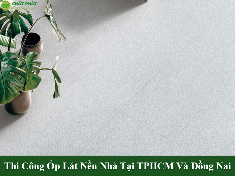 Mẫu gạch ốp lát nền nhà đẹp màu sáng tinh tế