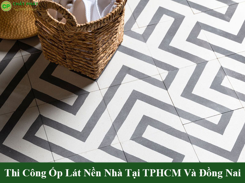Mẫu gạch ốp lát nền nhà đẹp cho nhà phố
