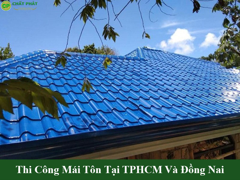 Mẫu mái tôn giả ngói đẹp chống nóng hiệu quả