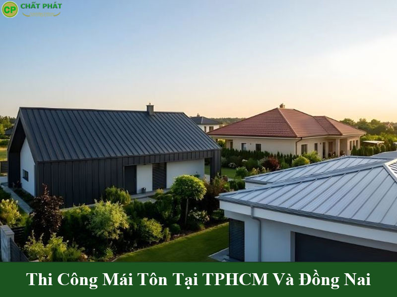 Các mẫu mái tôn lạnh đẹp hiện đại