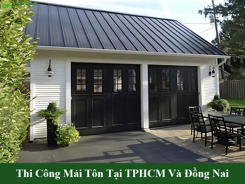 Mẫu mái tôn lợp nhà chất lượng cho công trình dân dụng