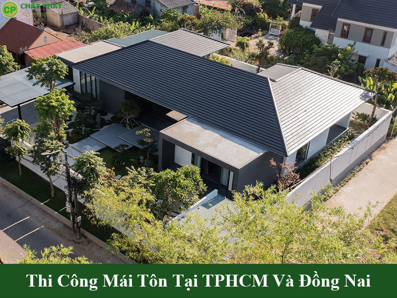 Mẫu mái tôn lợp nhà chất lượng sử dụng lâu dài