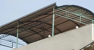 Mẫu mái tôn sân thượng đẹp, thi công các mẫu tôn lợp mái sân thượng đẹp