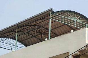 Mẫu mái tôn sân thượng đẹp, thi công các mẫu tôn lợp mái sân thượng đẹp