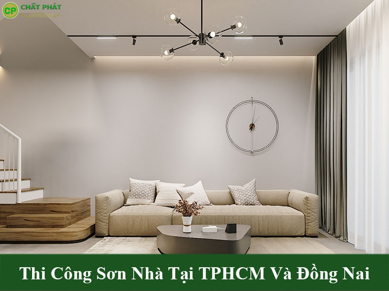 Mẫu màu sơn nhà đẹp đơn giản