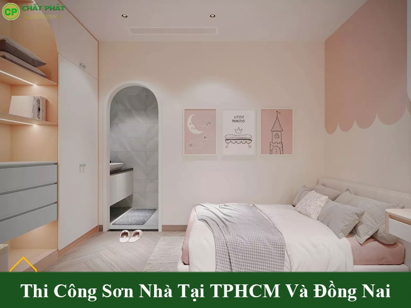 Mẫu màu sơn phòng ngủ đẹp cho bé gái